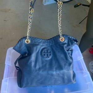 TORY BURCH LEATHER TOTE BAG